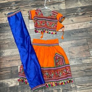 Girls Lehenga Set Size 2T-4T